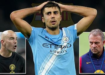 رد فعل غير متوقع من مانشستر سيتي بشأن عرض برشلونة لضم رودري