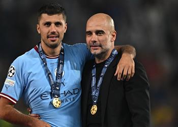 كيف لعب جوارديولا دور ا في صفقة رودري وبرشلونة منذ الموسم الماضي