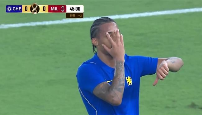 هدف جواو بيدرو الاول في مرمي ميلان مباراة ودية