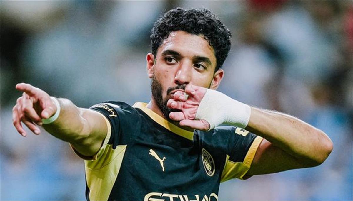 عمر مرموش يسجل ثنائية ويقود مانشستر سيتي للفوز على أتلتيكو مدريد وديًا 