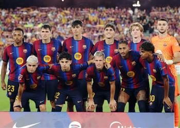 رجل مباراة برشلونة ورايو فاليكانو في الدوري الإسباني