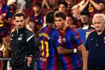 حمزة عبد الكريم يعلق على مشاركته الأولى مع برشلونة في الدوري الإسباني