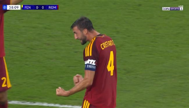هدف روما في مرمي فنربخشة بدوري ابطال اوروبا