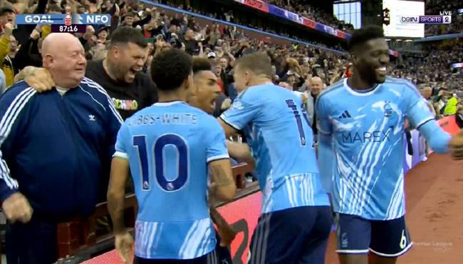 اهداف مباراة نوتينجهام فورست واستون فيلا 2 1 الدوري الانجليزي