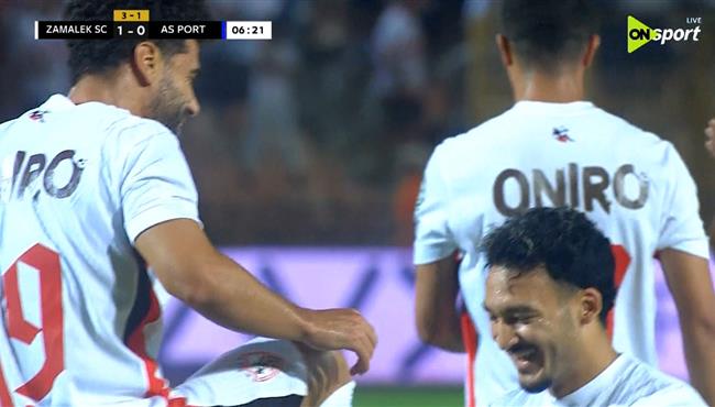 هدف عبد الله السعيد الاول في مرمي بورت بدوري ابطال افريقيا
