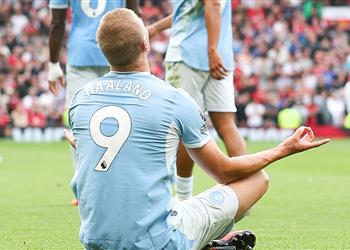 ترتيب هدافي الدوري الإنجليزي بعد هدف هالاند أمام مانشستر يونايتد