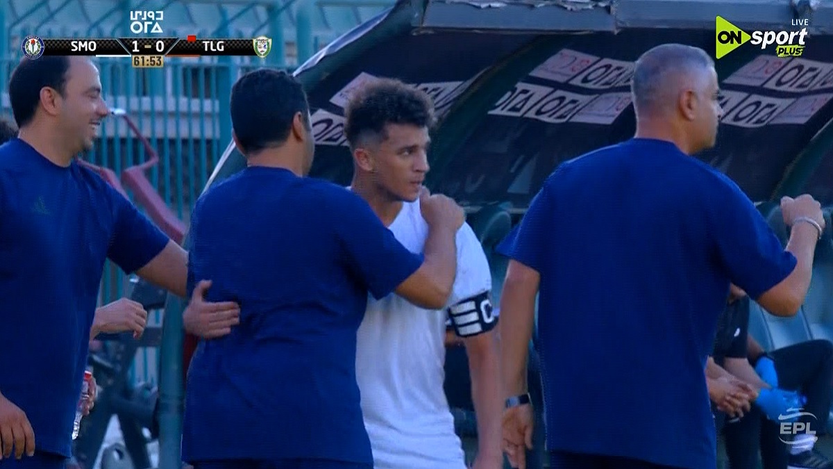 هدف سموحة الاول في مرمي طلائع الجيش بالدوري المصري