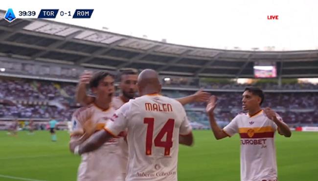 اهداف مباراة روما وتورينو 2 0 الدوري الايطالي