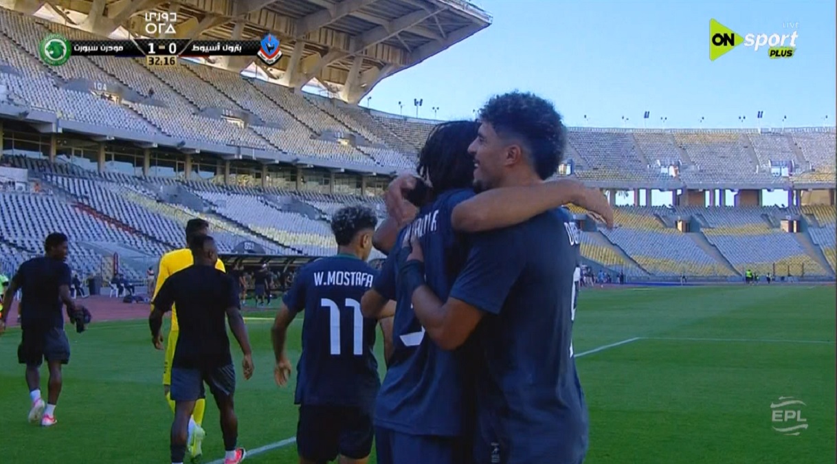 اهداف مباراة مودرن سبورت وبترول اسيوط (2-0) الدوري المصري