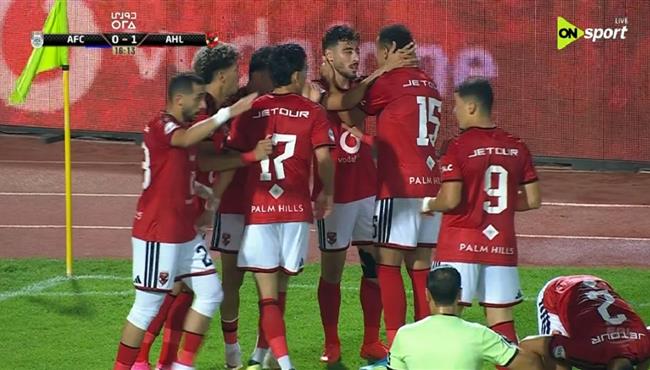 اهداف مباراة الاهلي وابو قير للاسمدة في لبدوري المصري