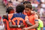 قائمة برشلونة لمباراة راسينج سانتاندير في الدوري الإسباني.. موقف حمزة عبد الكريم