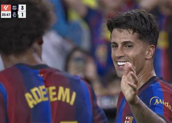 فيديو | جاي يقلص الفارق لـ راسينج وكانسيلو يسجل هدف برشلونة الثالث