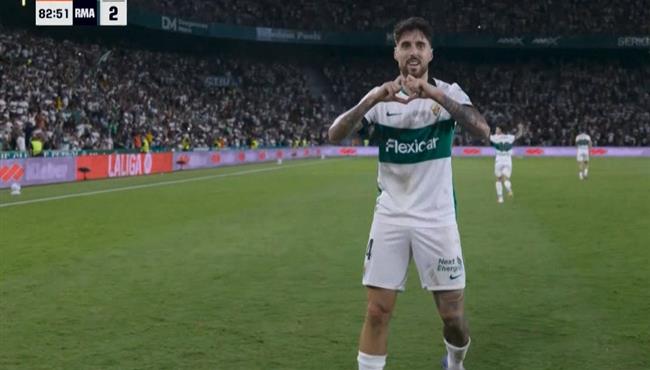 هدف التشي الثاني في مرمي ريال مدريد بالدوري الاسباني