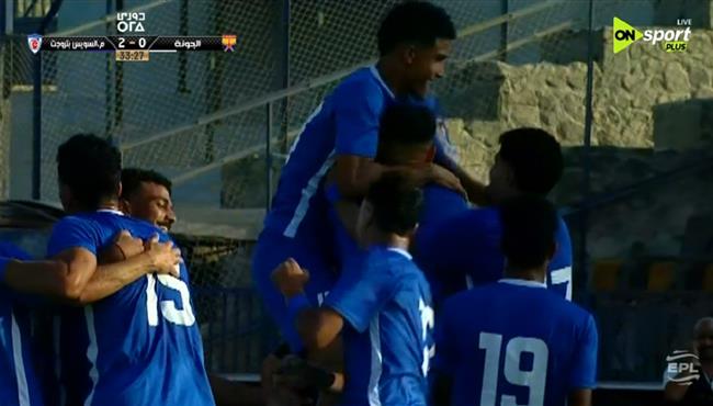اهداف مباراة الجونة ومنتخب السويس بتروجيت في الدوري المصري