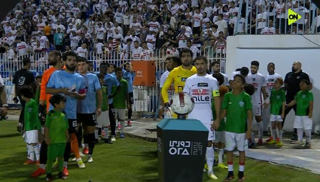ملخص مباراة الزمالك وغزل المحلة 1 0 الدوري المصري