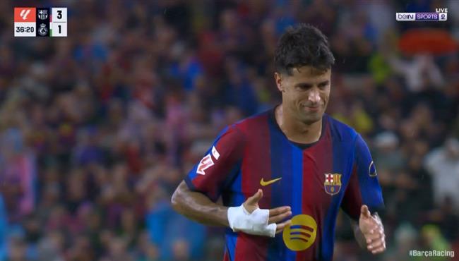 هدف جواو كانسيلو الثاني العالمي في مرمي راسينج سانتاندير بالدوري الاسباني