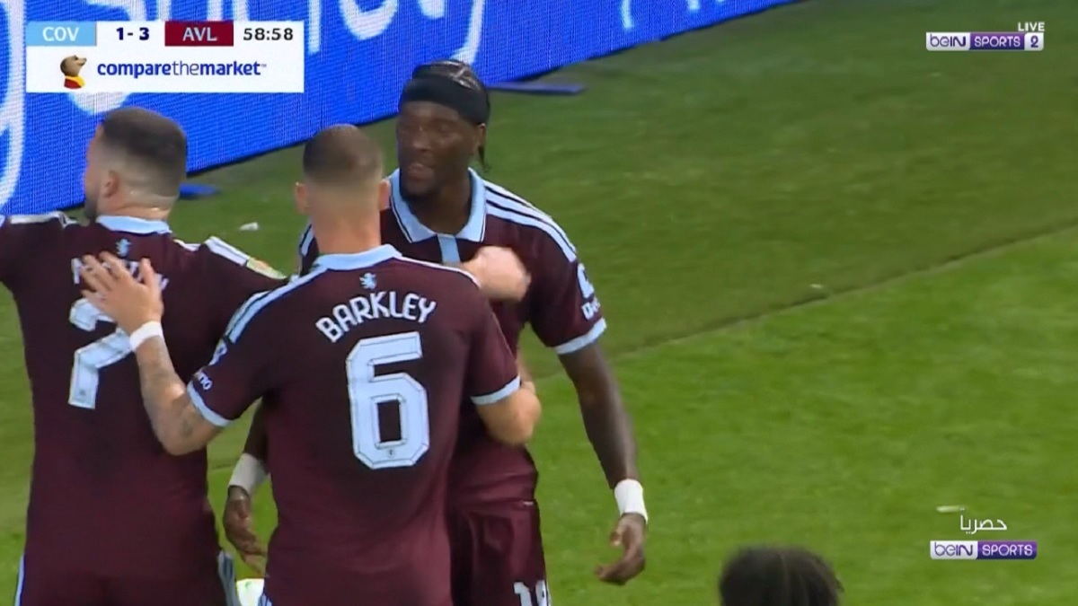 اهداف مباراة استون فيلا وكوفنتري سيتي (3-1) كأس الرابطة الانجليزية