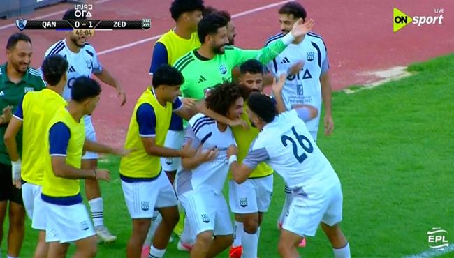 هدف احمد عاطف في مرمي القناة بالدوري المصري