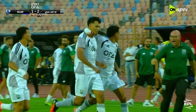 هدف زد الثاني في مرمي القناة بالدوري المصري