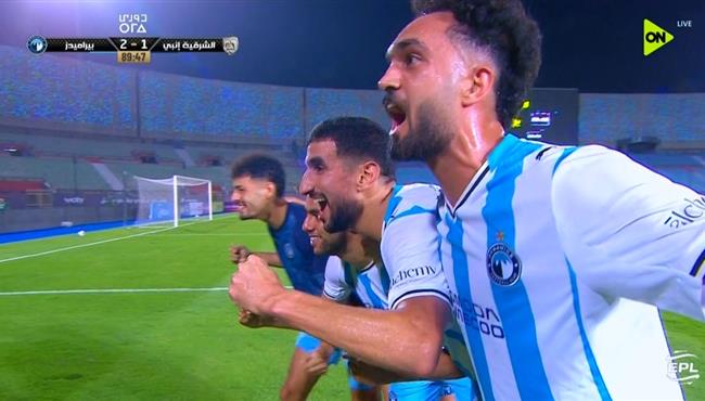 اهداف مباراة بيراميدز والشرقية في الدوري المصري