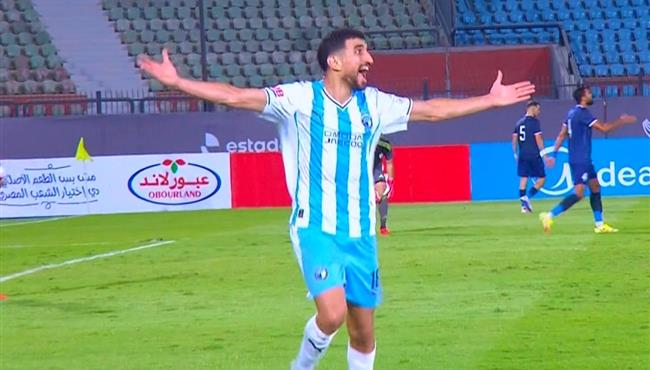 هدف وليد الكارتي القاتل في مرمي الشرقية انبي بالدوري المصري