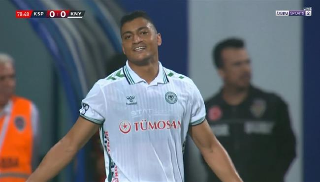 ملخص لمسات مصطفي محمد في مباراة كونيا سبور وقاسم باشا بالدوري التركي