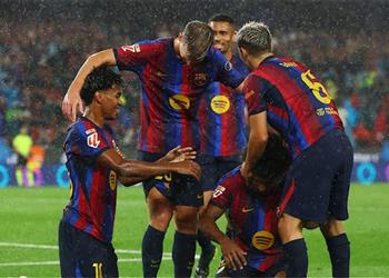 قائمة برشلونة أمام إشبيلية في الدوري الإسباني موقف حمزة عبد الكريم