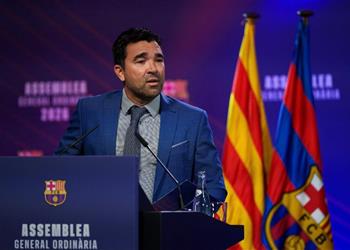 ديكو يستشهد بـ حمزة عبد الكريم أمام أعضاء برشلونة.. ويصرّح: حسمنا مستقبل رافينها