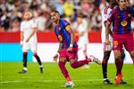 فيديو | الهاتريك.. رافينها يسجل هدف برشلونة الثالث أمام إشبيلية