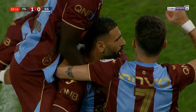 اهداف مباراة طرابزون سبور وجالطة سراي في الدوري التركي
