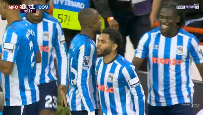 هدف فوز كوفنتري سيتي على نوتينجهام 1 0 الدوري الانجليزي