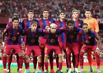 رجل مباراة برشلونة وإشبيلية في الدوري الإسباني