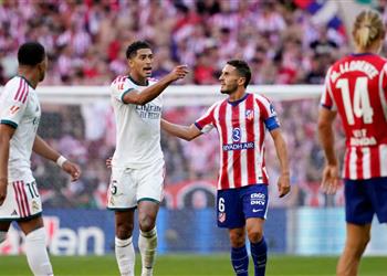 فيديو مورينيو يسقط بالديربي أتلتيكو يعطل ريال مدريد بثنائية في الدوري الإسباني
