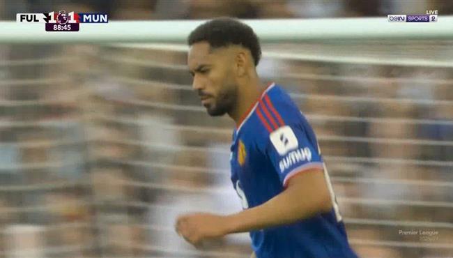 هدف تعادل مانشستر يونايتد القاتل مع فولهام 1 1 الدوري الانجليزي