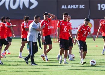 مران الأهلي تطورات إصابة رباعي الفريق وتدريبات بدنية وفنية