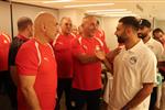 صور | لاعبو منتخب مصر يحتفلون بـ حسام وإبراهيم حسن.. ورسالة من محمد صلاح