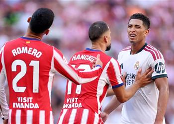 فيديو كل القرارات في صالحهم رد فعل غاضب من روميرو بين شوطين مباراة ريال مدريد وأتلتيكو