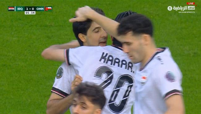 اهداف مباراة العراق وعمان في كأس الخليج