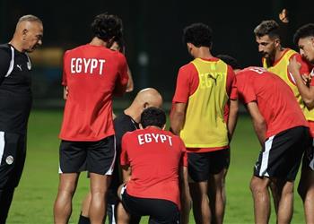 جيم واستشفاء في مران منتخب مصر استعداد ا لمواجهة جنوب السودان