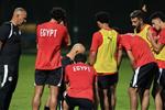 جيم واستشفاء في مران منتخب مصر استعدادًا لمواجهة جنوب السودان 