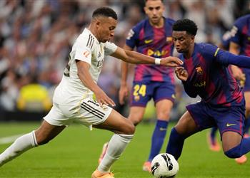 موقف كيليان مبابي من مباراة ريال مدريد وبرشلونة في الكلاسيكو