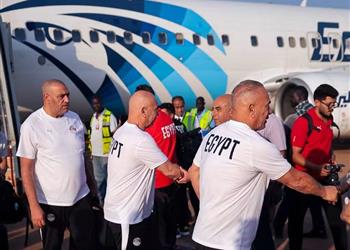 منتخب مصر يصل جوبا استعدادًا لمواجهة جنوب السودان