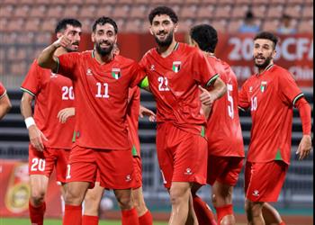 عدي الدباغ يسجل ويقود فلسطين للفوز برباعية على طاجيكستان ودي ا