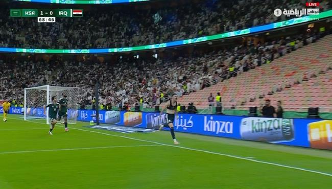 هدف السعودية الثاني في مرمي العراق بكأس الخليج