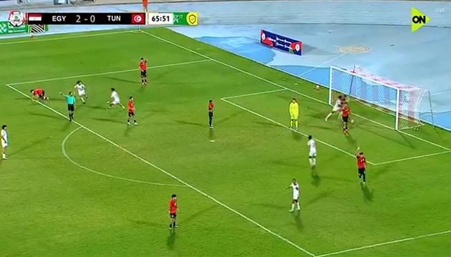 هدف تونس الاول في مرمي مصر بتصفيات كأس أمم أفريقيا للشباب
