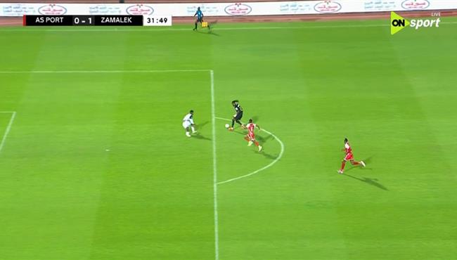 شيكو بانزا يهدر فرصة هدف امام بورت في دوري ابطال افريقيا