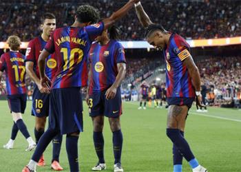 قائمة برشلونة لمباراة فالنسيا في الدوري الإسباني موقف حمزة عبد الكريم