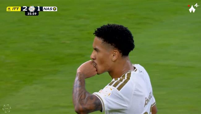 هدف النصر الاول في مرمي الاتحاد بالدوري السعودي