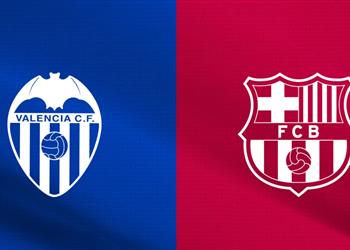 موعد والقناة الناقلة لمباراة برشلونة وفالنسيا اليوم في الدوري الإسباني والمعلق