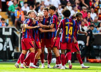 "فريق شيطاني".. صحف إسبانيا تتغنى بأداء برشلونة أمام فالنسيا في الدوري الإسباني